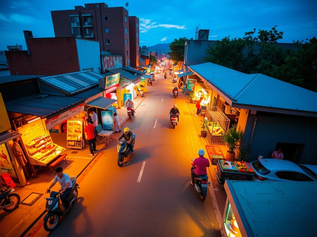 Urban market activity